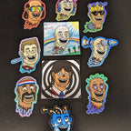 Murder Head Sticker Packs By Agilicious