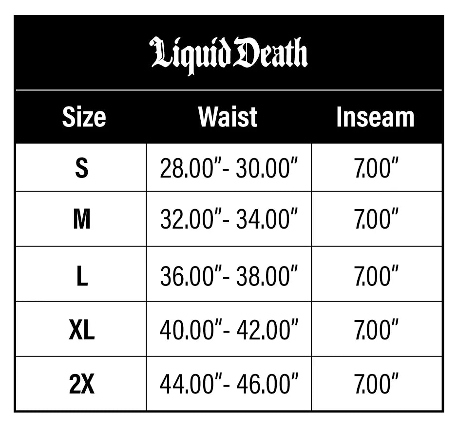Liquid Death x PSD Instant Death Boxer Brief