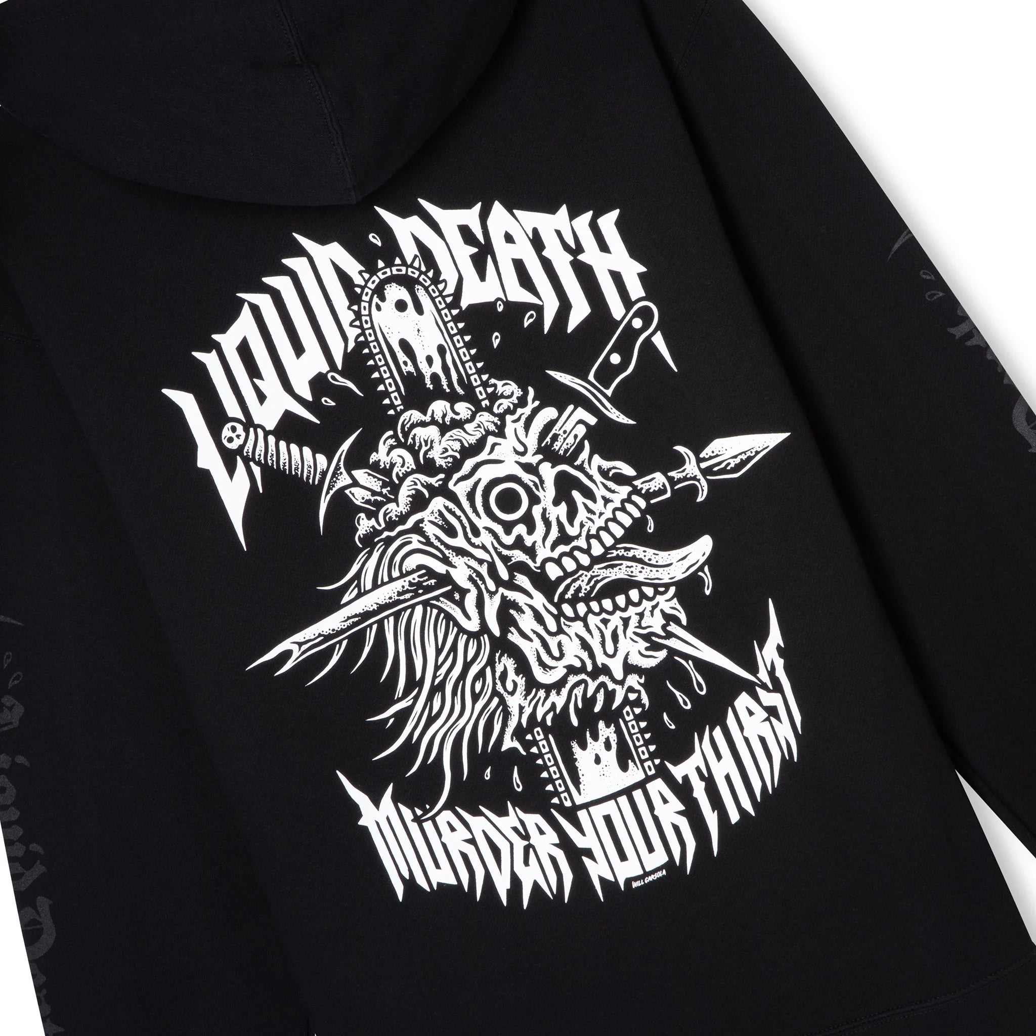 Unforeseen Death Zip Hoodie