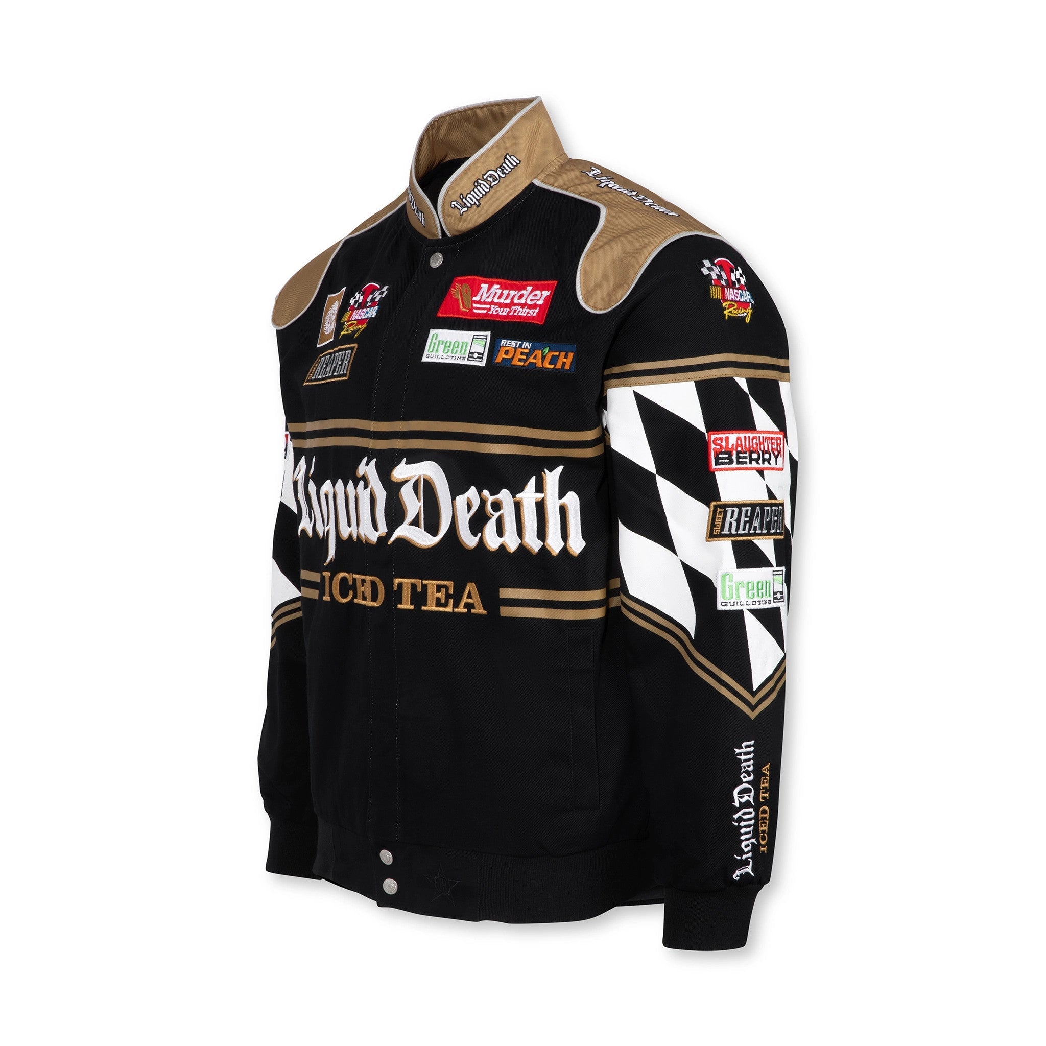 Liquid Death x NASCAR Death Driver Jacket